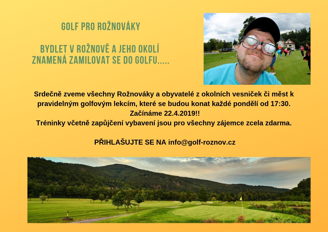 Golf pro Rožnováky